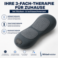 Wirbelmeister — 3-in-1 Rückenmassagegerät mit Tiefenwärme, Dehnung & Punktmassage